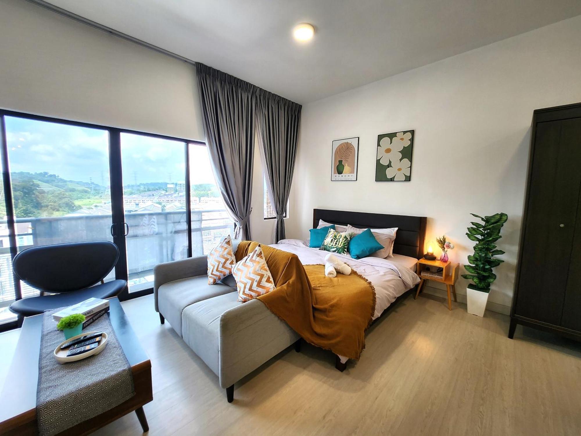 Taman Equine Comfy Studio#Greenery View#4 Pax#Aeon Mall Seri Kembangan Exterior photo